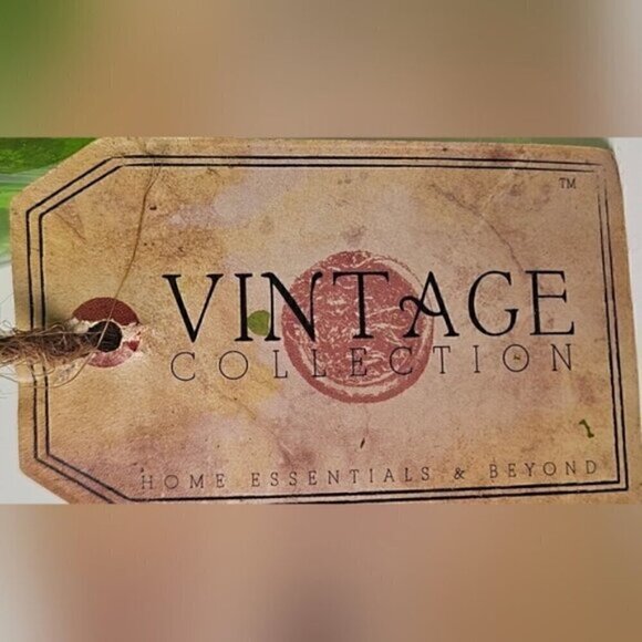 Vintage Collection Mercury Glass Lantern Hanging Tea Light Holder Green & Silver - Picture 7 of 11